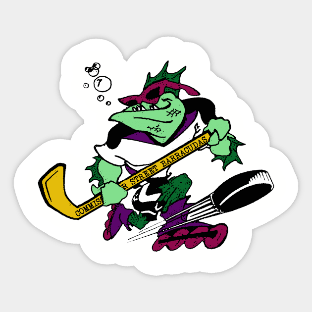 Barracudas Sticker by BradyRain